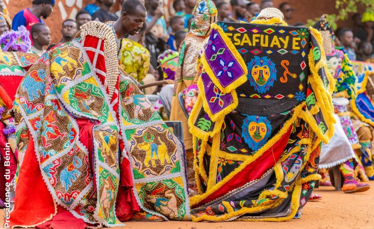 Egungun au Festival des Masques de Porto-Novo 2026